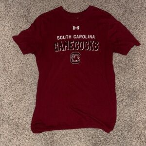 Under Armour Maroon South Carolina Gamecocks Tee